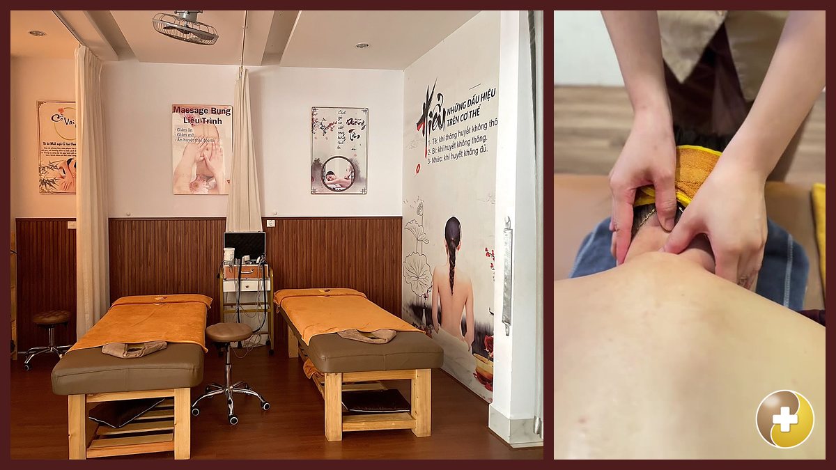 Phòng chăm sóc cổ vai gáy, lưng eo tại Huyệt Đạo Tống Gia Quận 9