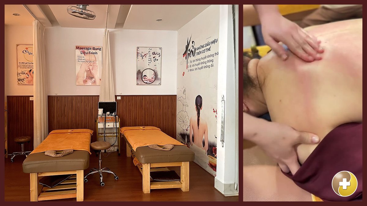 Phòng chăm sóc cổ vai gáy, lưng eo tại Huyệt Đạo Tống Gia Quận 9