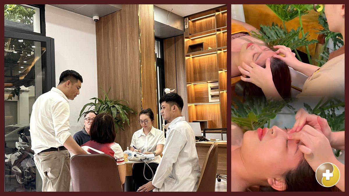 Quầy lễ tân Huyệt Đạo Tống Gia ở Vinhomes Grand Park, Quận 9