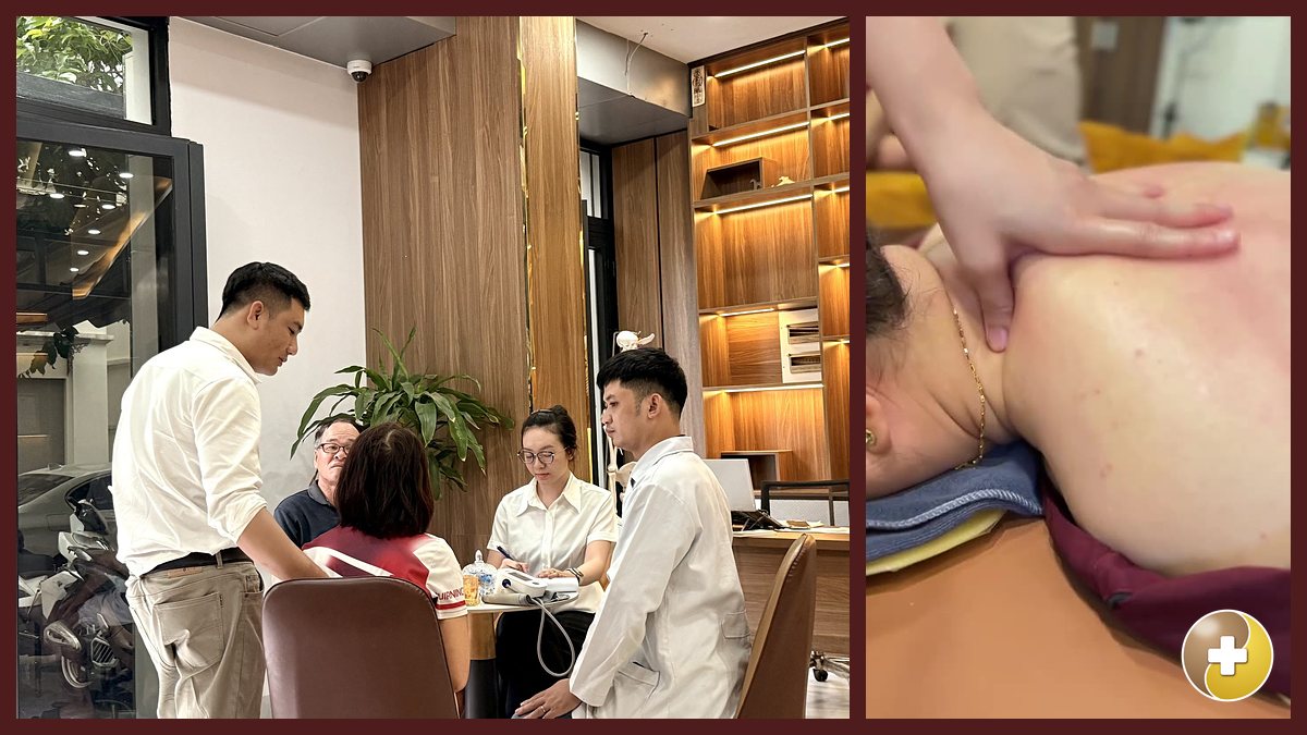 Quầy lễ tân Huyệt Đạo Tống Gia ở Vinhomes Grand Park, Quận 9
