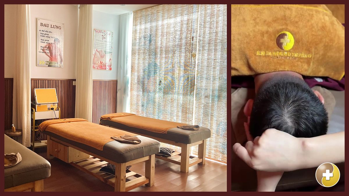 Giường massage trong phòng dưỡng sinh tại Vinhomes Grand Park