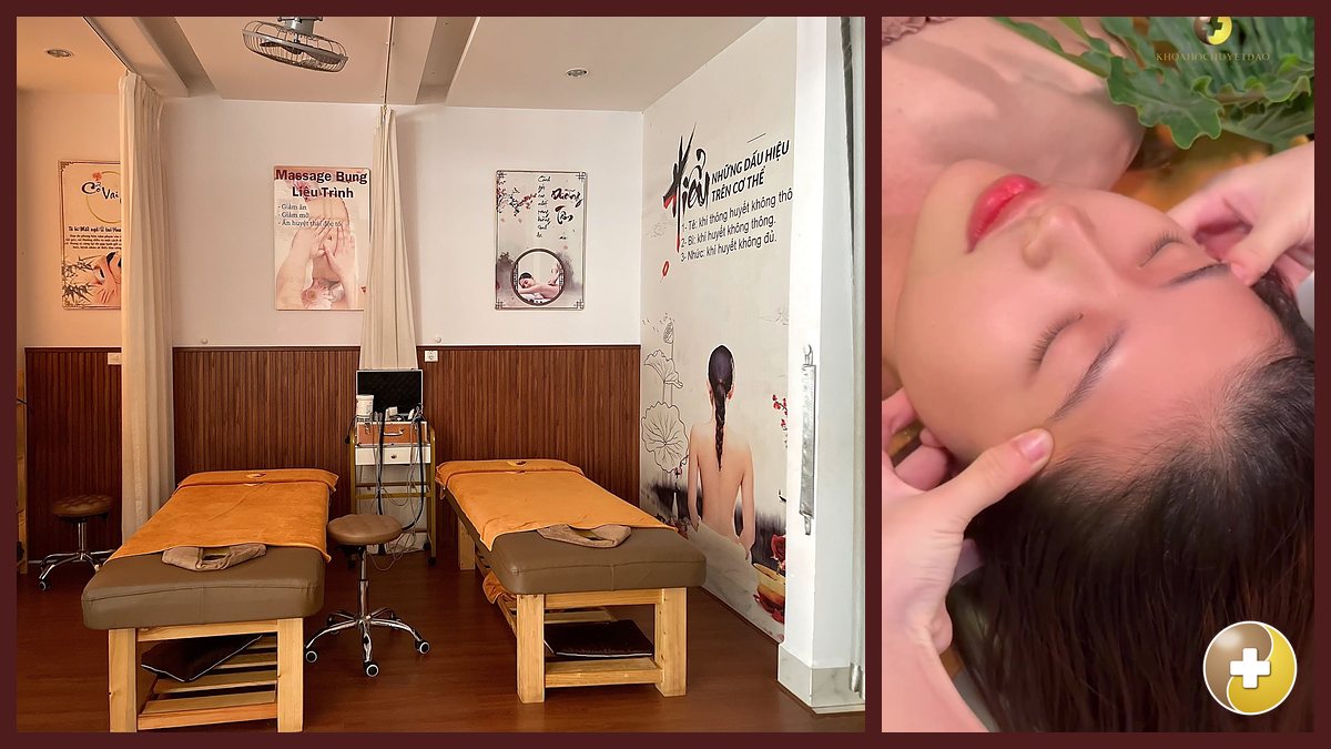 Phòng chăm sóc cổ vai gáy, lưng eo tại Huyệt Đạo Tống Gia Quận 9