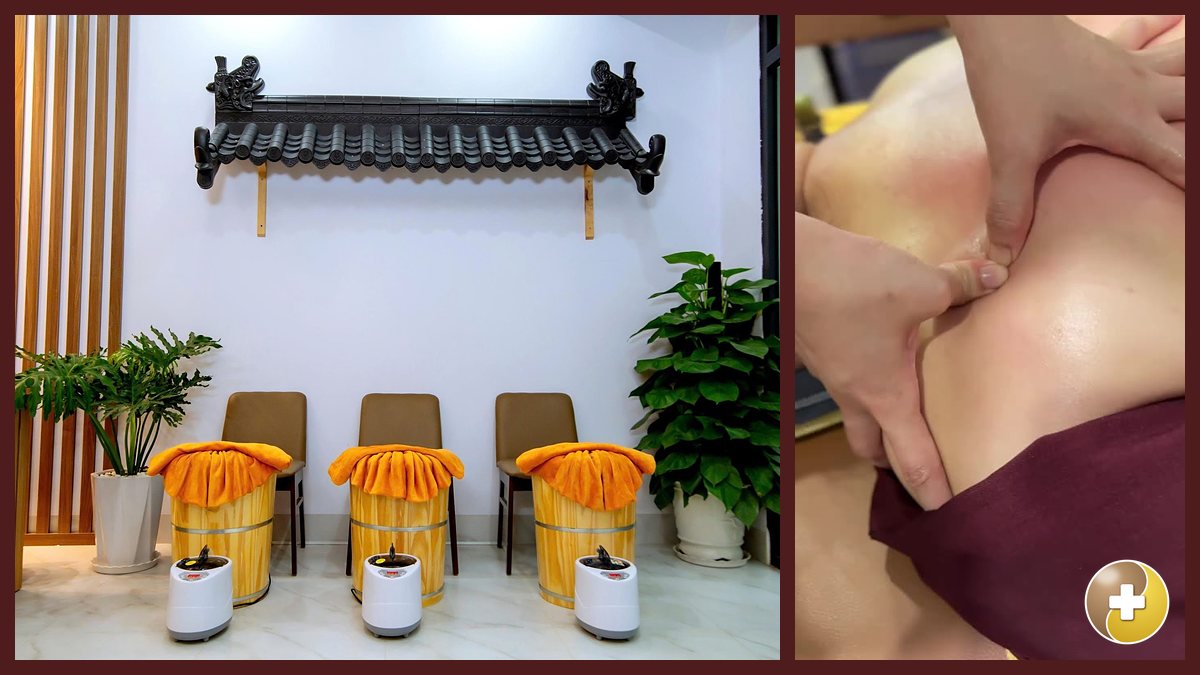 Khu ngâm chân thảo dược tại Huyệt Đạo Tống Gia Quận 9