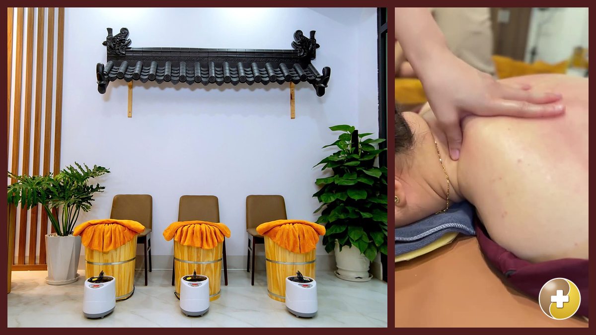 Khu ngâm chân thảo dược tại Huyệt Đạo Tống Gia Quận 9