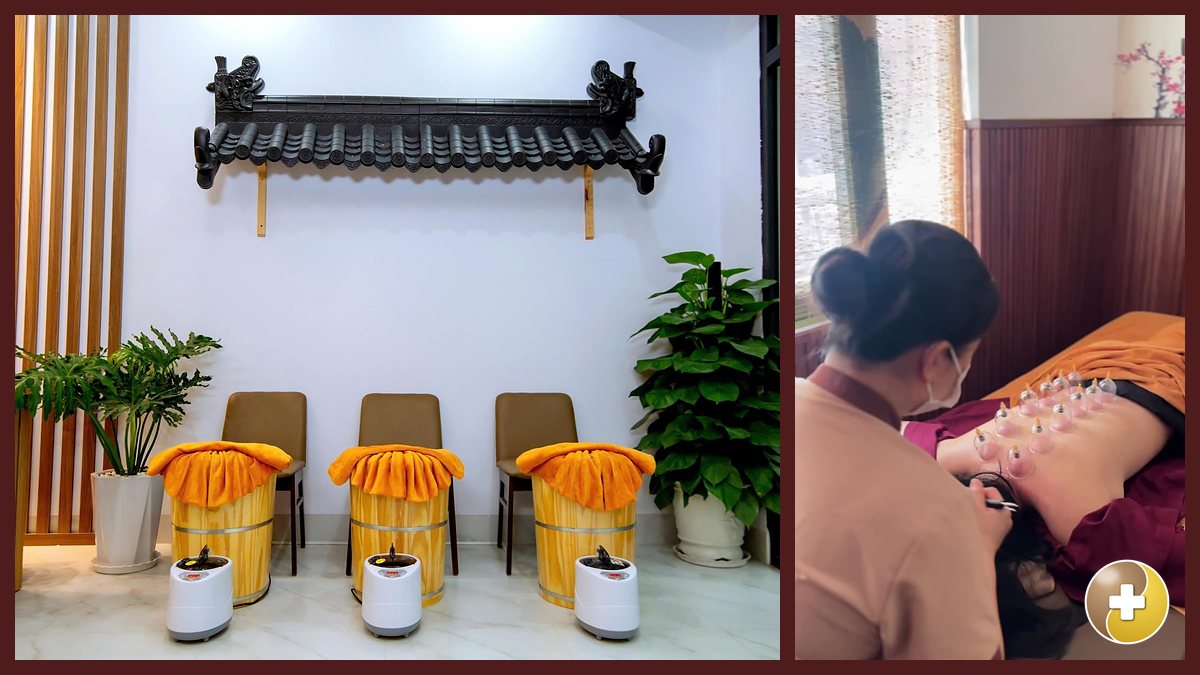 Khu ngâm chân thảo dược tại Huyệt Đạo Tống Gia Quận 9
