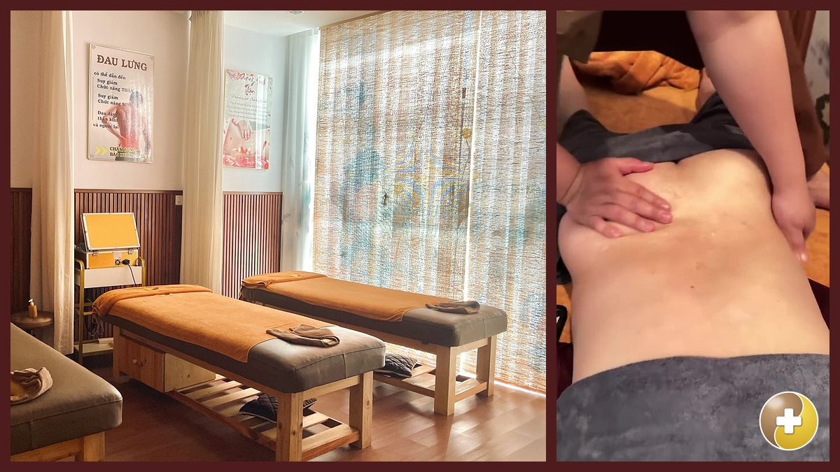 Giường massage trong phòng dưỡng sinh tại Vinhomes Grand Park