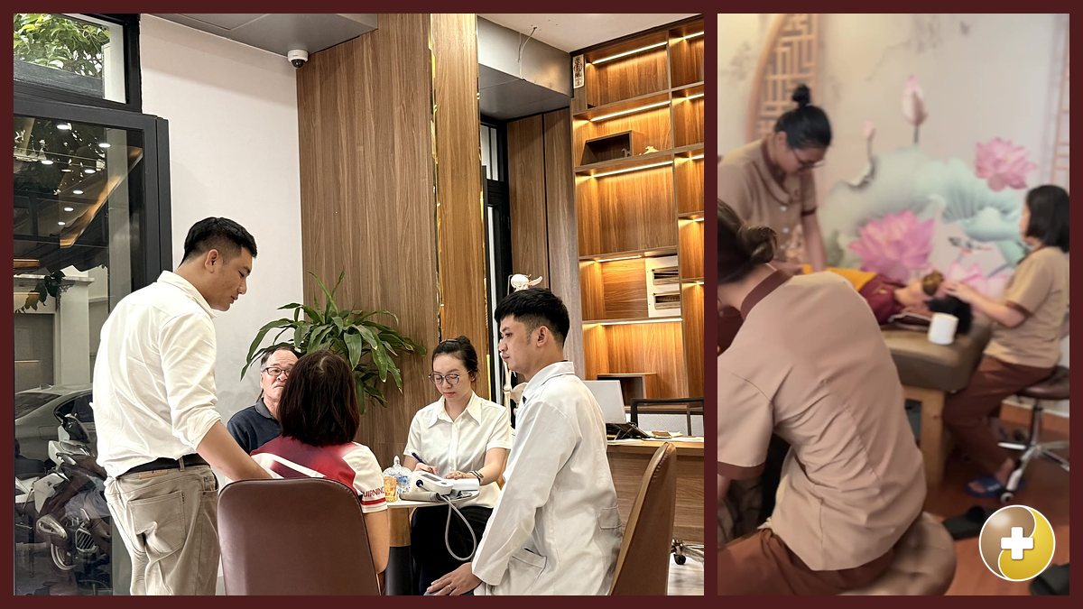 Quầy lễ tân Huyệt Đạo Tống Gia ở Vinhomes Grand Park, Quận 9