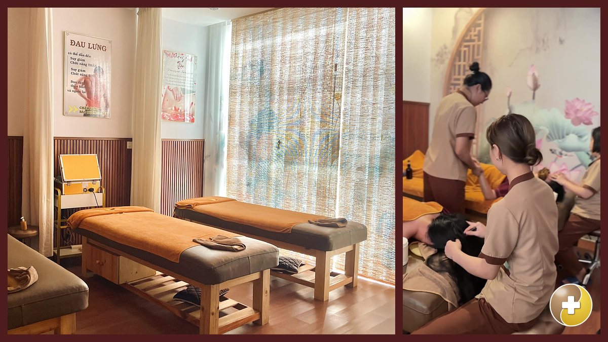 Giường massage trong phòng dưỡng sinh tại Vinhomes Grand Park