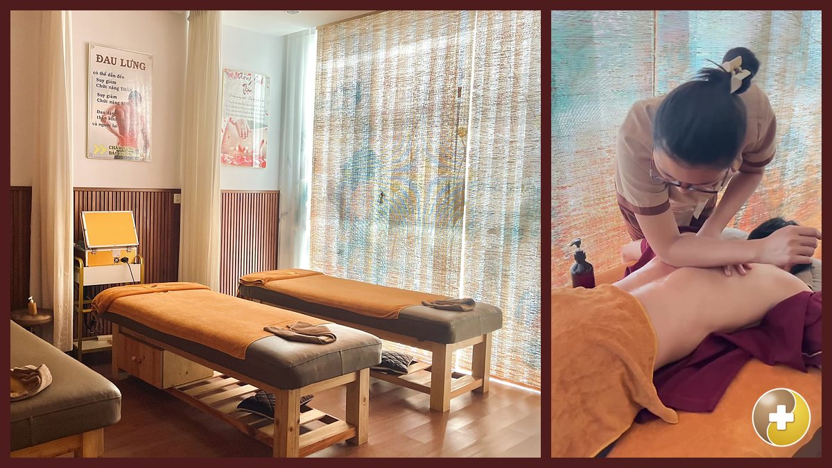 Giường massage trong phòng dưỡng sinh tại Vinhomes Grand Park
