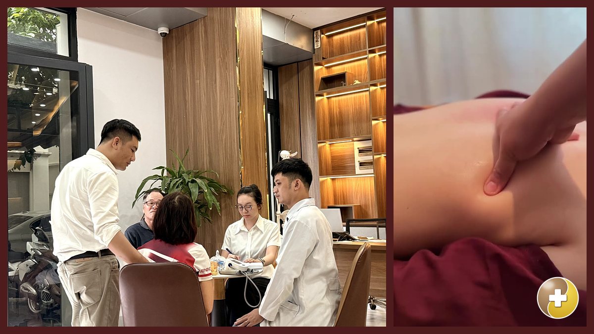 Quầy lễ tân Huyệt Đạo Tống Gia ở Vinhomes Grand Park, Quận 9