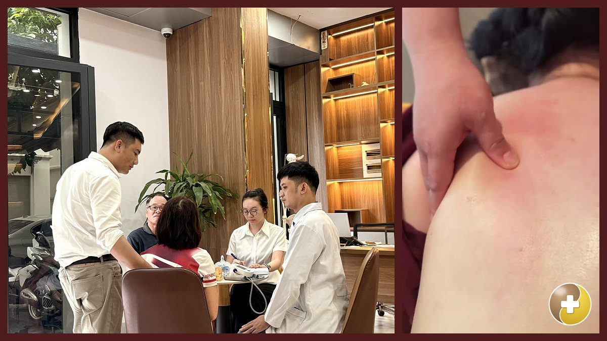 Quầy lễ tân Huyệt Đạo Tống Gia ở Vinhomes Grand Park, Quận 9