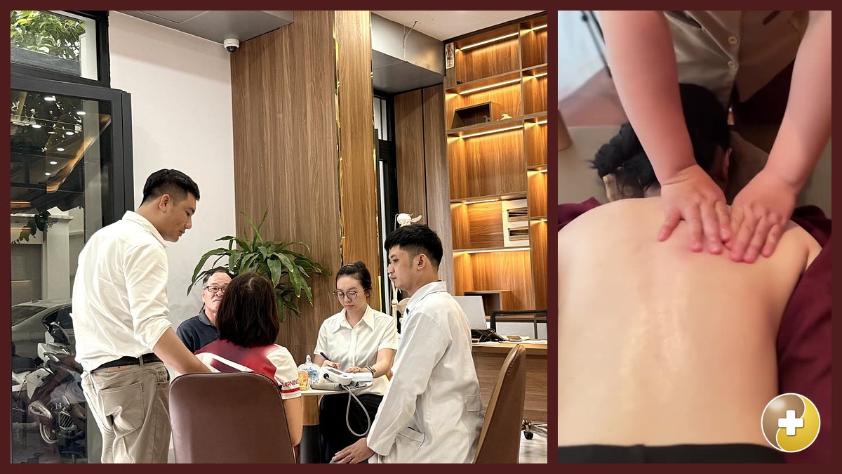 Quầy lễ tân Huyệt Đạo Tống Gia ở Vinhomes Grand Park, Quận 9