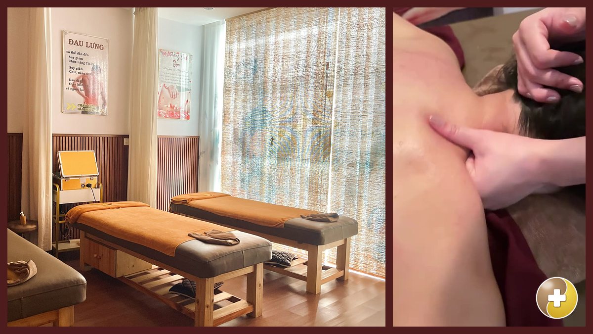 Giường massage trong phòng dưỡng sinh tại Vinhomes Grand Park