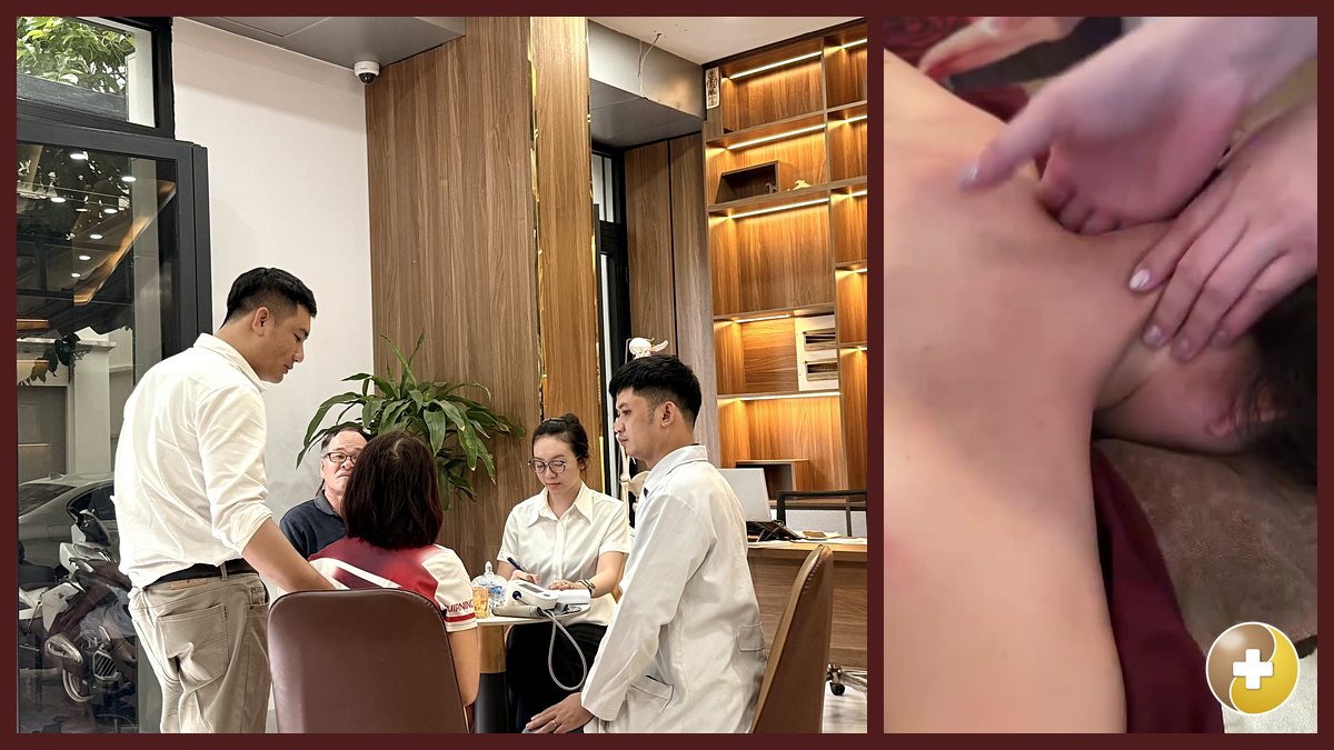 Quầy lễ tân Huyệt Đạo Tống Gia ở Vinhomes Grand Park, Quận 9