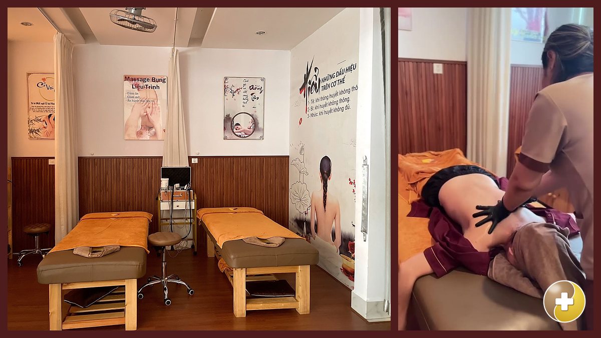 Phòng chăm sóc cổ vai gáy, lưng eo tại Huyệt Đạo Tống Gia Quận 9
