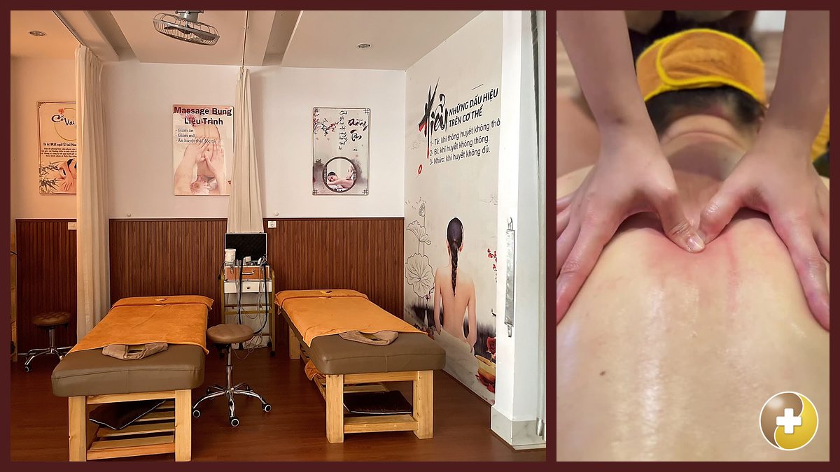 Phòng chăm sóc cổ vai gáy, lưng eo tại Huyệt Đạo Tống Gia Quận 9